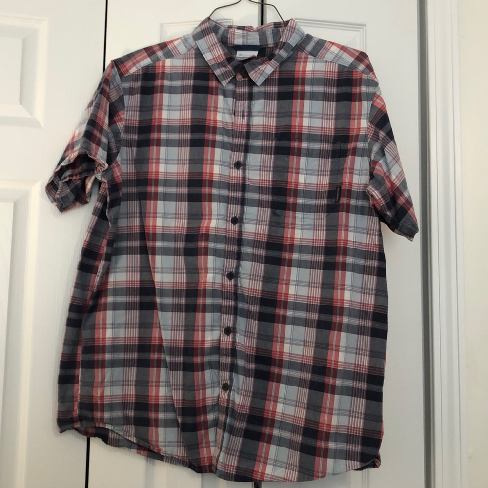 Columbia, short sleeve button up